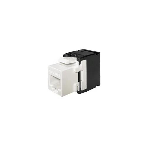 وحدة داتويلر Cat 6 كيستون RJ45، لون أبيض