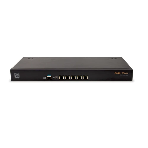 بوابة شبكة RG-NBR6120-E من رويجي ريي جيجابت مُدارة سحابيًا مع 5 منافذ LAN ومنفذ USB ومنفذ Console