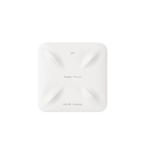 نقطة وصول داخلية سقف RG-RAP2260(H) من روجي ريي Wi-Fi 6 AX6000 ثنائية النطاق مع منفذين 2.5 جيجابت في الثانية  ودعم PoE++ من رويجي ريي